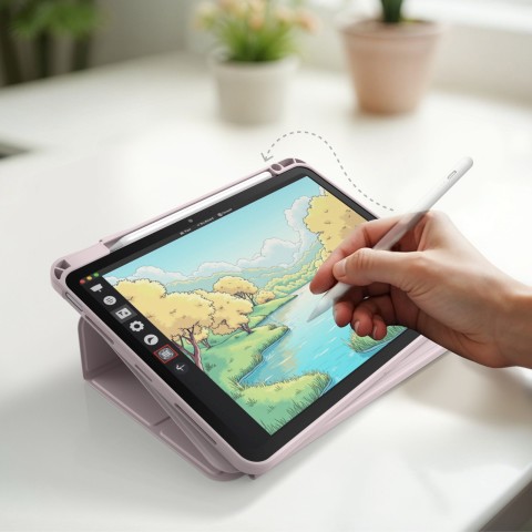 
Magnetinis dėklas, skirtas „iPad Air M3 11“ – rožinis
