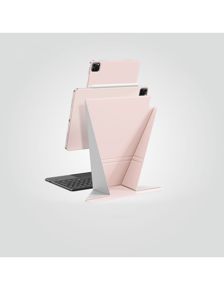 
Apsauginis dėklas su stovu, skirtas „iPad Air M3 11“ - rožinis
