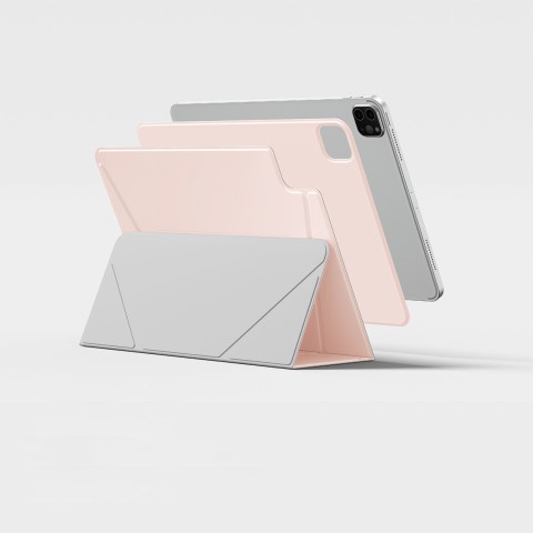 
Apsauginis dėklas su stovu, skirtas „iPad Air M3 11“ - rožinis
