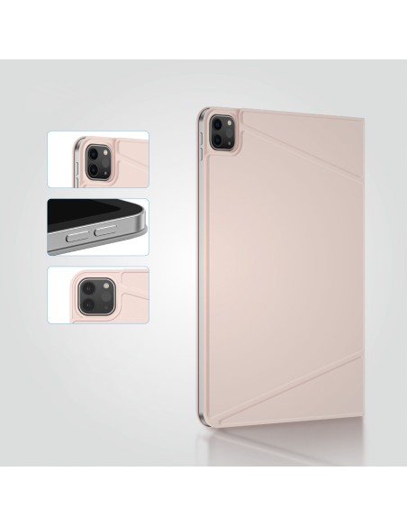 
Apsauginis dėklas su stovu, skirtas „iPad Air M3 11“ - rožinis
