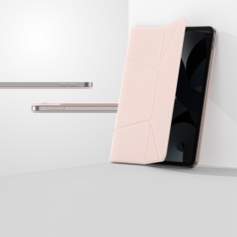 
Apsauginis dėklas su stovu, skirtas „iPad Air M3 11“ - rožinis
