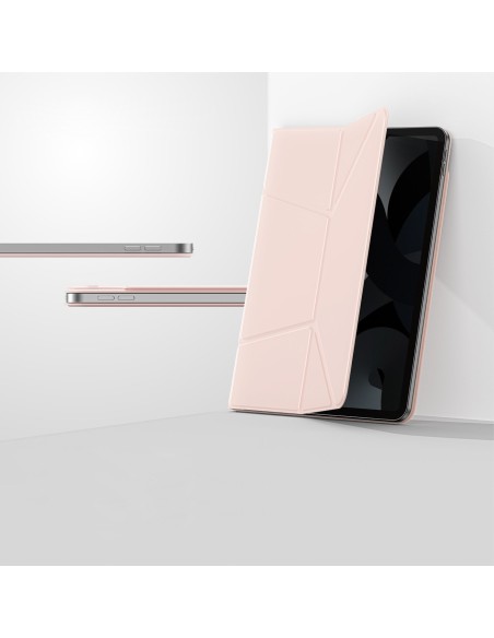
Apsauginis dėklas su stovu, skirtas „iPad Air M3 11“ - rožinis
