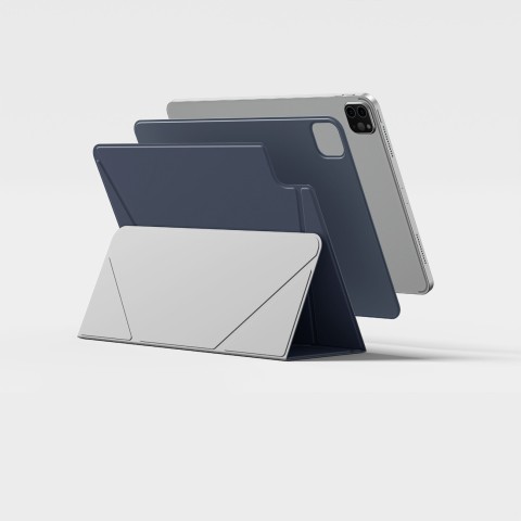 
Apsauginis dėklas su stovu, skirtas „iPad Air M3 13“ - mėlynas
