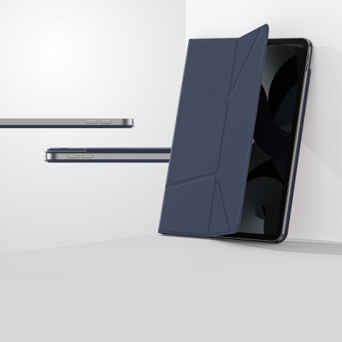 
Apsauginis dėklas su stovu, skirtas „iPad Air M3 13“ - mėlynas
