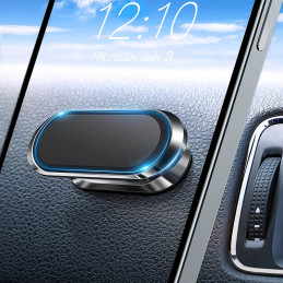 Magnetinis automobilinis telefono laikiklis tamsiai pilkas