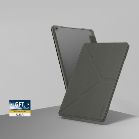 
Dėklas su stovu ir rašiklio laikikliu, skirtas „iPad Air M3 11“ - pilkas
