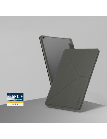 
Dėklas su stovu ir rašiklio laikikliu, skirtas „iPad Air M3 11“ - pilkas
