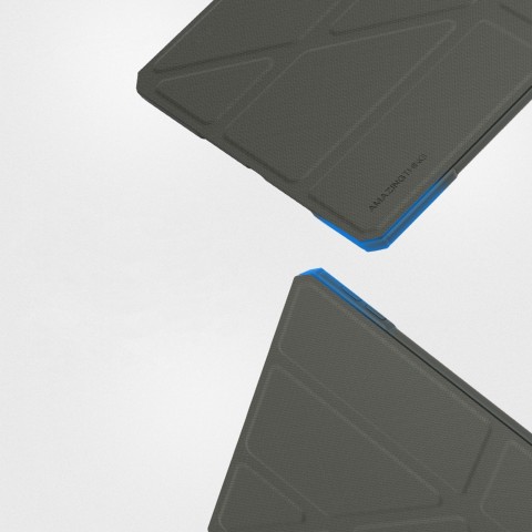 
Dėklas su stovu ir rašiklio laikikliu, skirtas „iPad Air M3 11“ - pilkas
