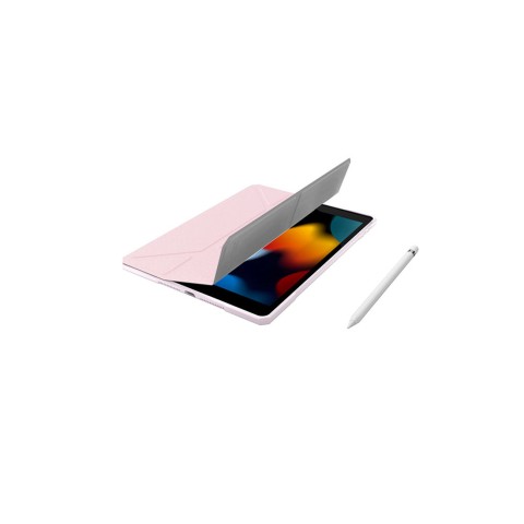 
Dėklas su stovu ir rašiklio laikikliu, skirtas „iPad Air M3 11“ - rožinis
