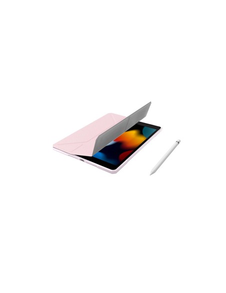 
Dėklas su stovu ir rašiklio laikikliu, skirtas „iPad Air M3 11“ - rožinis

