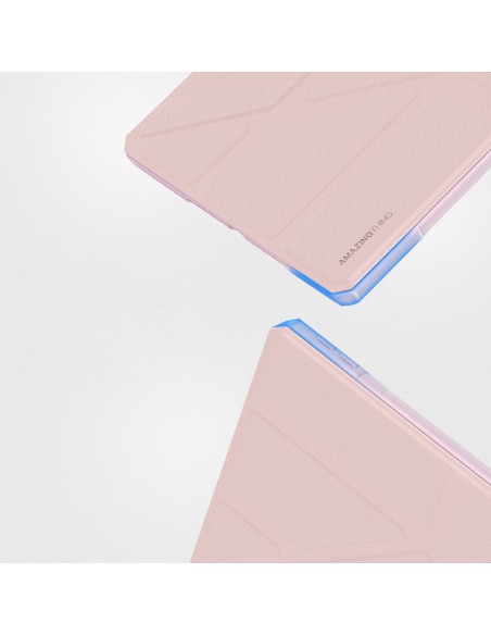 
Dėklas su stovu ir rašiklio laikikliu, skirtas „iPad Air M3 11“ - rožinis
