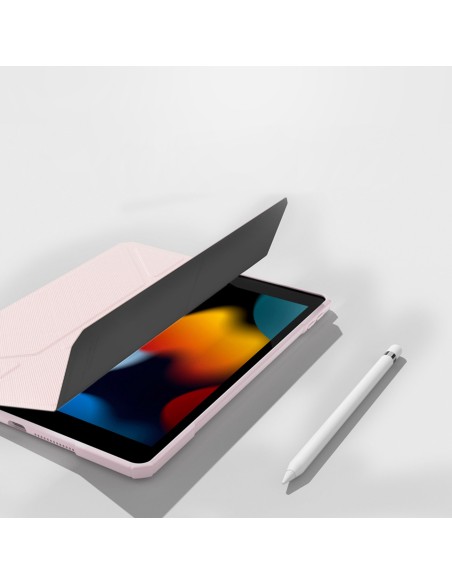 
Dėklas su stovu ir rašiklio laikikliu, skirtas „iPad Air M3 11“ - rožinis
