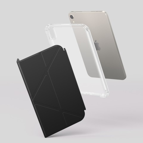 
Apsauginis dėklas su stovu, skirtas „iPad 11& 39 & 39 2025“ – tamsiai pilkas
