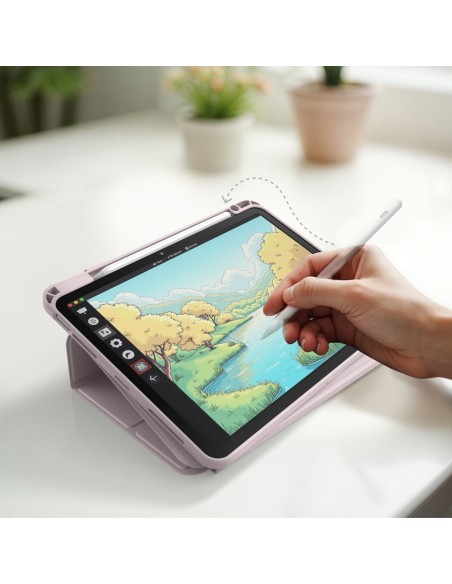 
Magnetinis dėklas, skirtas „iPad 11“ (2025) – rožinis
