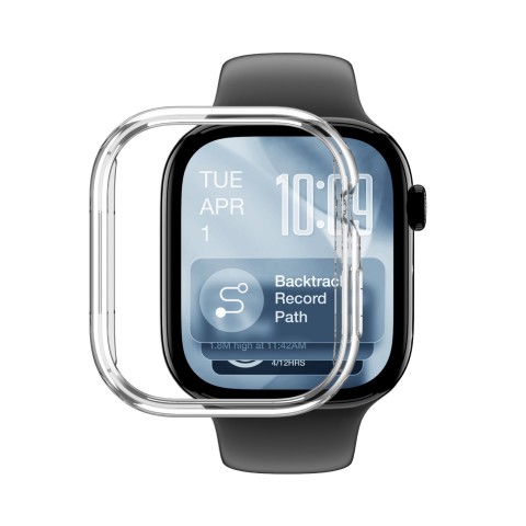 
„Apple Watch Series 11“ 46 mm minimalaus apsauginio dėklo – skaidrus
