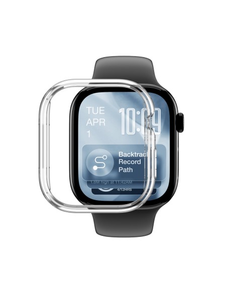 
„Apple Watch Series 11“ 46 mm minimalaus apsauginio dėklo – skaidrus
