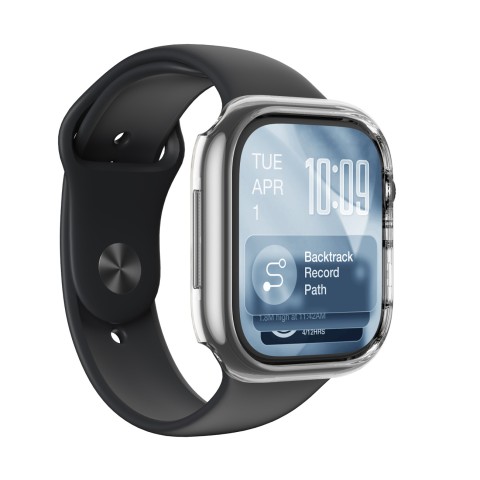 
„Apple Watch Series 11“ 46 mm minimalaus apsauginio dėklo – skaidrus
