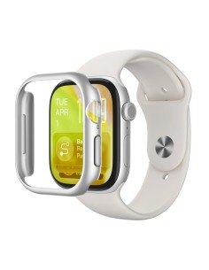 
„Apple Watch Series 11“ 46 mm minimalaus apsauginio dėklo – sidabro spalvos
