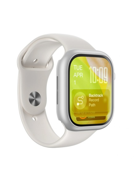 
„Apple Watch Series 11“ 46 mm minimalaus apsauginio dėklo – sidabro spalvos
