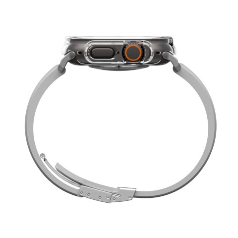 
„Apple Watch UItra 3“ 49 mm minimalaus apsauginio dėklo – skaidraus
