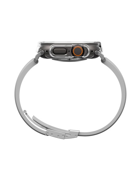 
„Apple Watch UItra 3“ 49 mm minimalaus apsauginio dėklo – skaidraus
