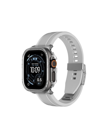 
„Apple Watch UItra 3“ 49 mm minimalaus apsauginio dėklo – skaidraus
