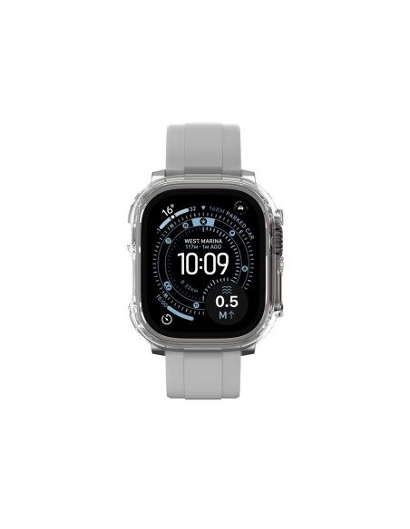 
„Apple Watch UItra 3“ 49 mm minimalaus apsauginio dėklo – skaidraus
