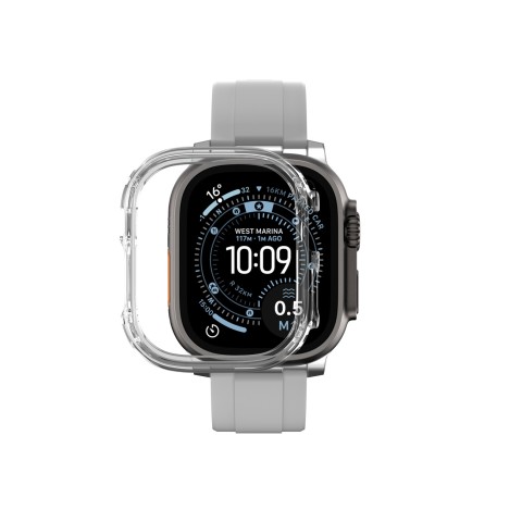 
„Apple Watch UItra 3“ 49 mm minimalaus apsauginio dėklo – skaidraus
