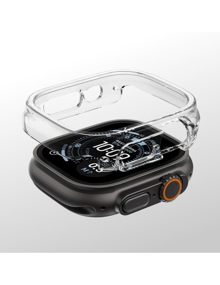 
„Apple Watch UItra 3“ 49 mm minimalaus apsauginio dėklo – skaidraus
