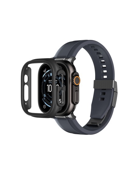 
„Apple Watch UItra 3“ 49 mm minimalaus apsauginio dėklo – juodo atspalvio
