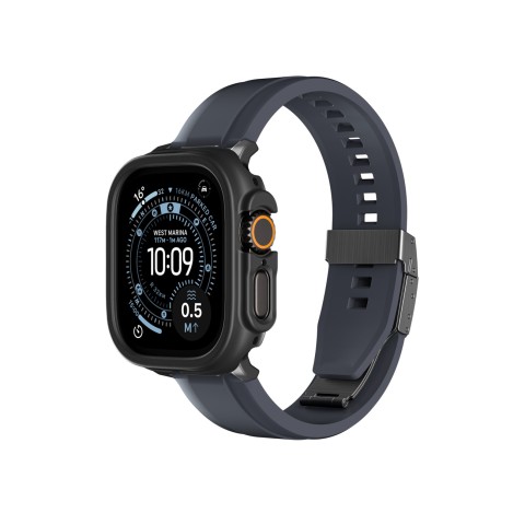 
„Apple Watch UItra 3“ 49 mm minimalaus apsauginio dėklo – juodo atspalvio
