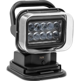 Prožektorių LED prožektorių lempa su magnetiniu pagrindu ir nuotolinio valdymo pulteliu automobiliniam laivui 9-32V 50W
