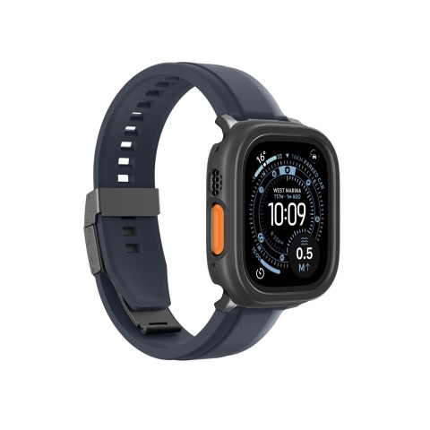
„Apple Watch UItra 3“ 49 mm minimalaus apsauginio dėklo – juodo atspalvio

