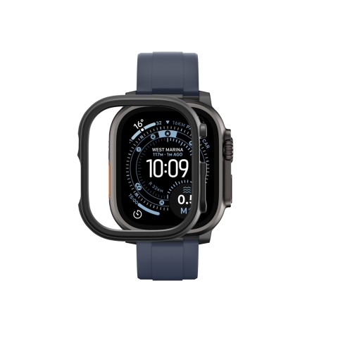 
„Apple Watch UItra 3“ 49 mm minimalaus apsauginio dėklo – juodo atspalvio
