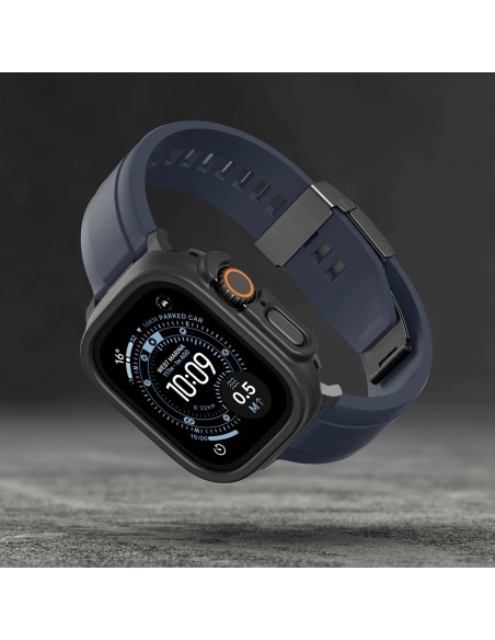 
„Apple Watch UItra 3“ 49 mm minimalaus apsauginio dėklo – juodo atspalvio
