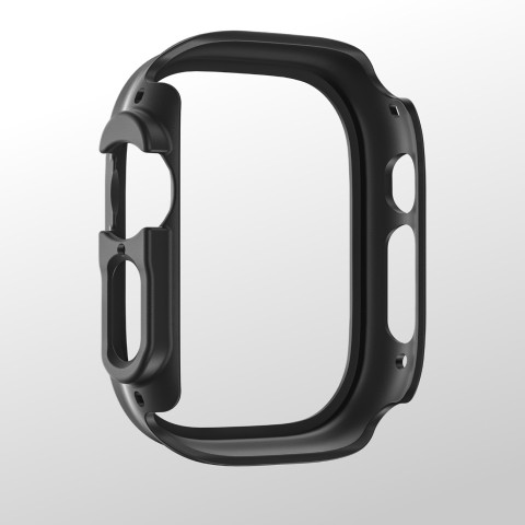 
„Apple Watch UItra 3“ 49 mm minimalaus apsauginio dėklo – juodo atspalvio
