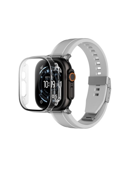 
„Radix Apple Watch UItra 3“ 49 mm ekrano apsauga su dėklu – skaidri
