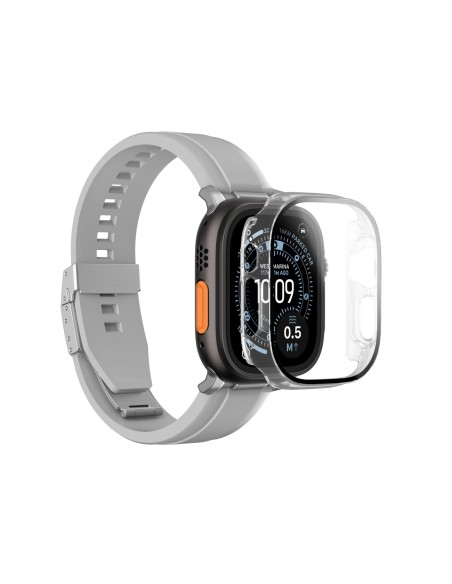 
„Radix Apple Watch UItra 3“ 49 mm ekrano apsauga su dėklu – skaidri
