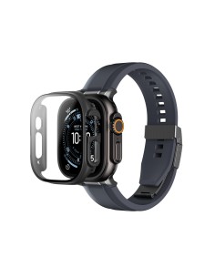 
„Radix Apple Watch UItra 3“ 49 mm ekrano apsauga su dėklu – juoda
