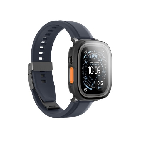 
„Radix Apple Watch UItra 3“ 49 mm ekrano apsauga su dėklu – juoda
