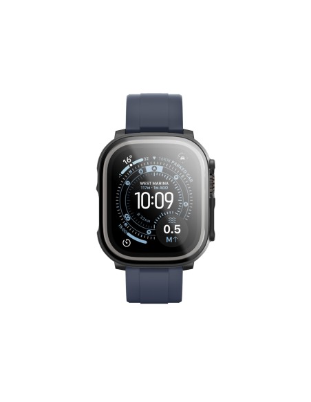 
„Radix Apple Watch UItra 3“ 49 mm ekrano apsauga su dėklu – juoda
