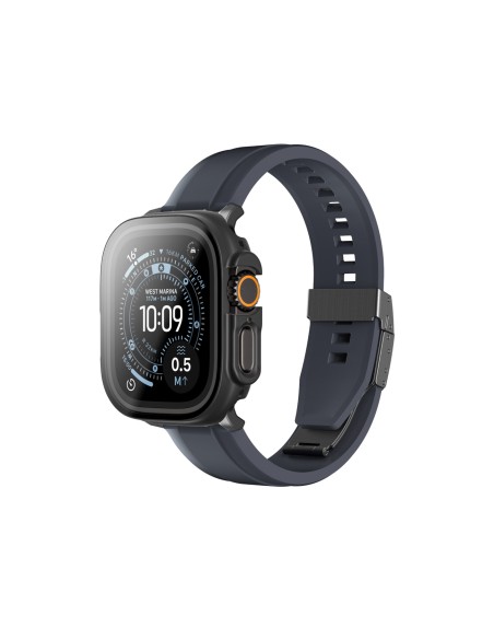 
„Radix Apple Watch UItra 3“ 49 mm ekrano apsauga su dėklu – juoda
