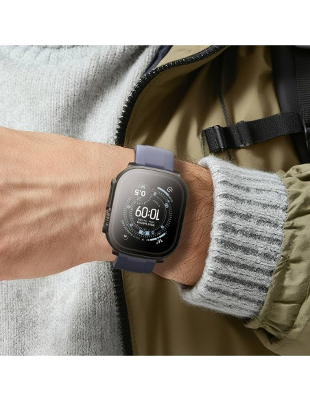 
„Radix Apple Watch UItra 3“ 49 mm ekrano apsauga su dėklu – juoda

