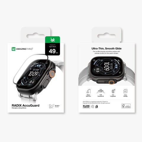 
„Radix Apple Watch UItra 3“ 49 mm ekrano apsauga
