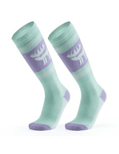 
Slidinėjimo kojinės, dydis 43-48, L/ XL - violetinės-žalios
