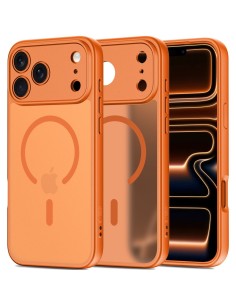 
„iPhone 17 Pro Max BasicMag MagSafe“ dėklas – oranžinis
