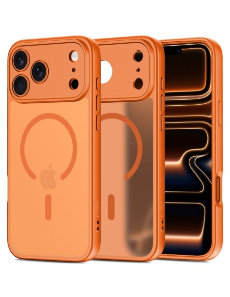 
„iPhone 17 Pro Max BasicMag MagSafe“ dėklas – oranžinis
