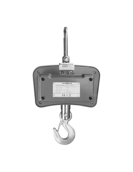Pakabinamos kablio svarstyklės su LED nuotolinio valdymo pulteliu iki 1 tonos / 0,2 kg Pakabinamos kablio svarstyklės su LED nuotolinio valdymo pulteliu iki 1 tonos / 0,2 kg