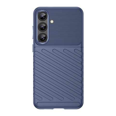 
Šarvuotas silikoninis dėklas, skirtas „Samsung Galaxy S25+ Thunder Case“ – mėlynas
