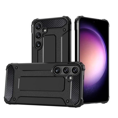 
Šarvuotas dėklas, skirtas „Samsung Galaxy S25+ Hybrid Armor“ – juodas
